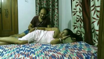 Indian Devor Bhabhi romantic sex at home:: Both are satisfied now